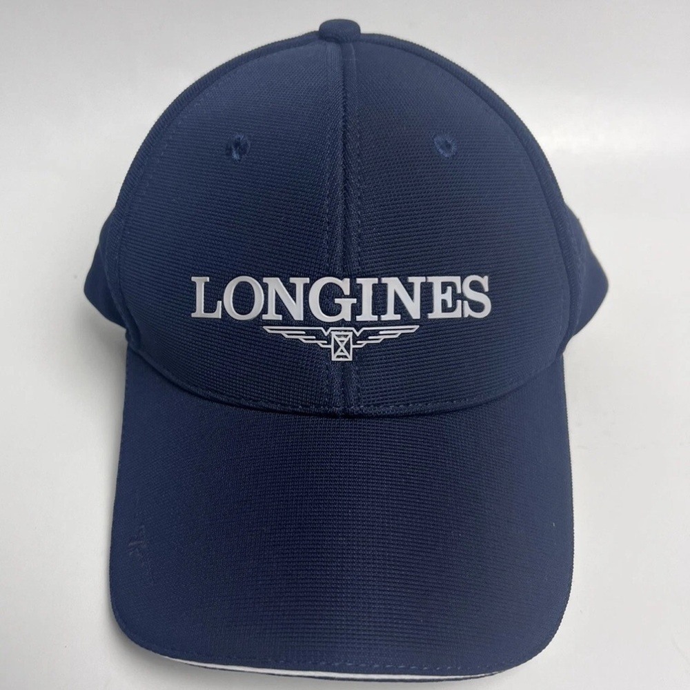 Longines Watch Navy Hat Cap with Embroidered Logo Adjustable New Novelty